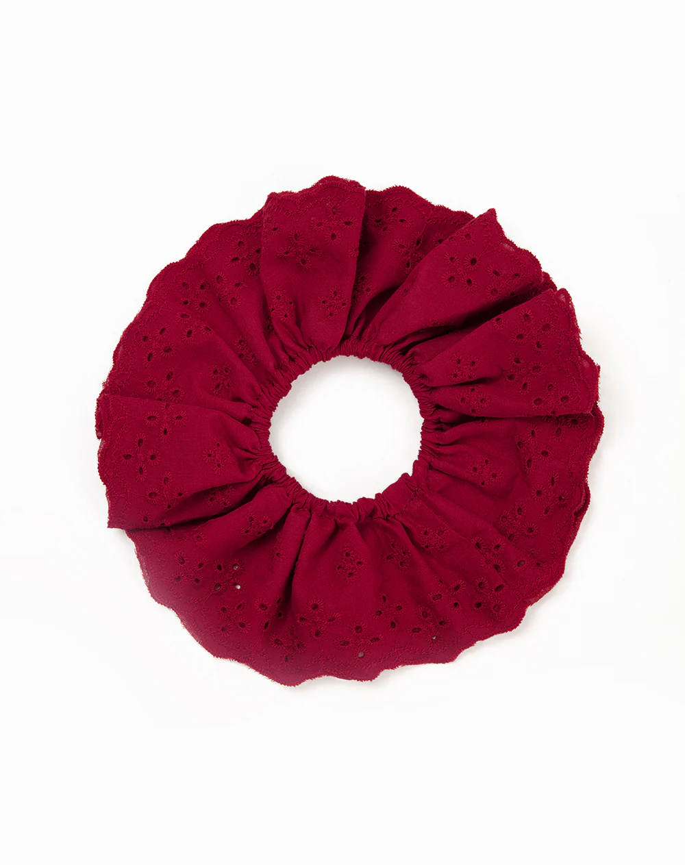 Scrunchie para el cabello rojo