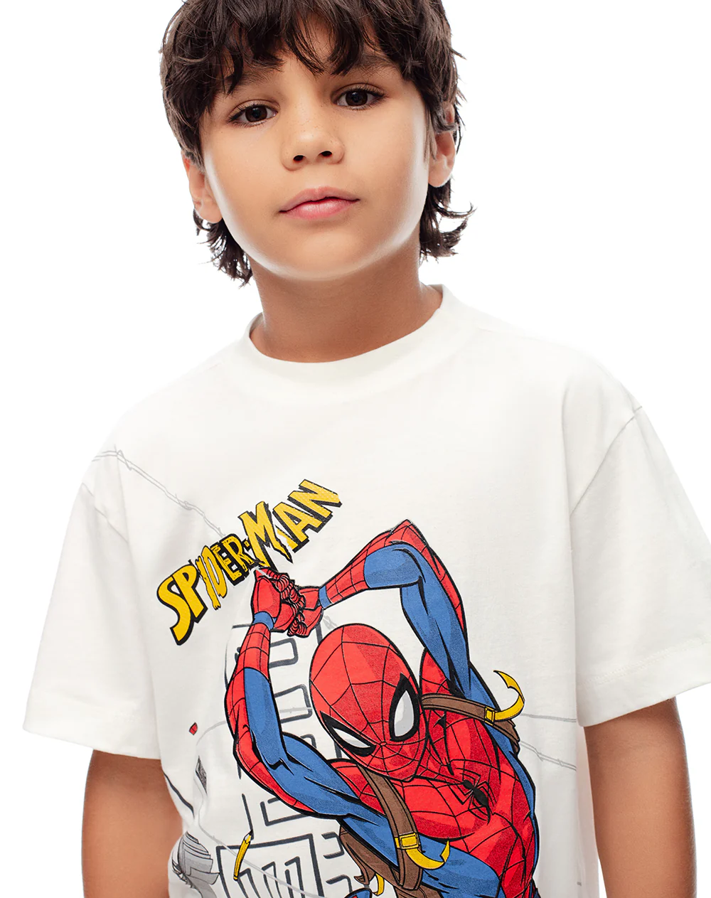 Camiseta + bermuda de pijama algodón SpiderMan niño - Image 4