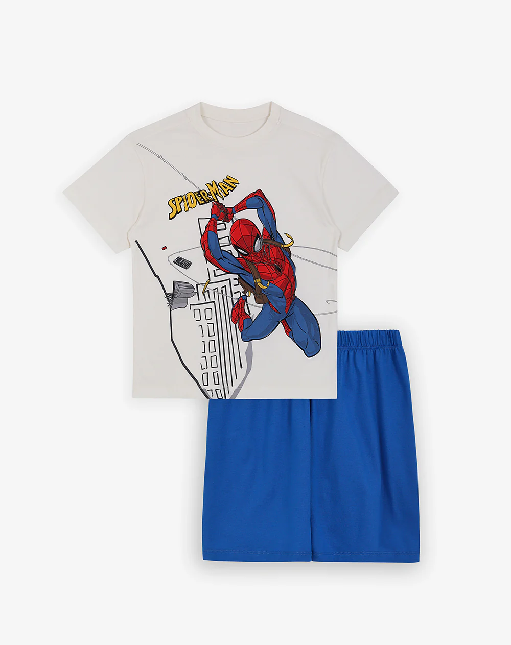 Camiseta + bermuda de pijama algodón SpiderMan niño - Image 7