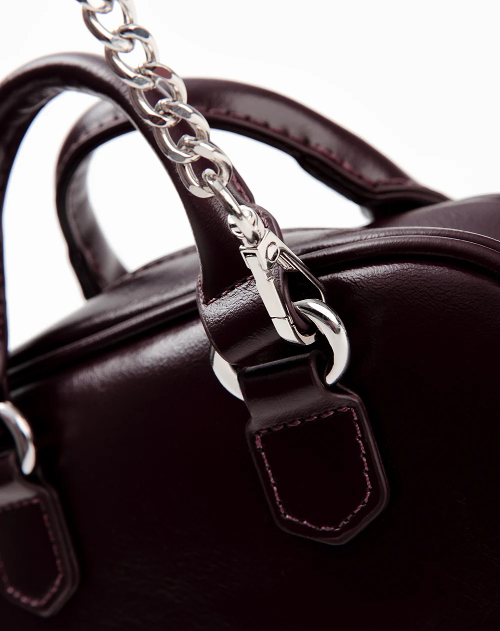 Bolso mini bowling café mujer - Image 6