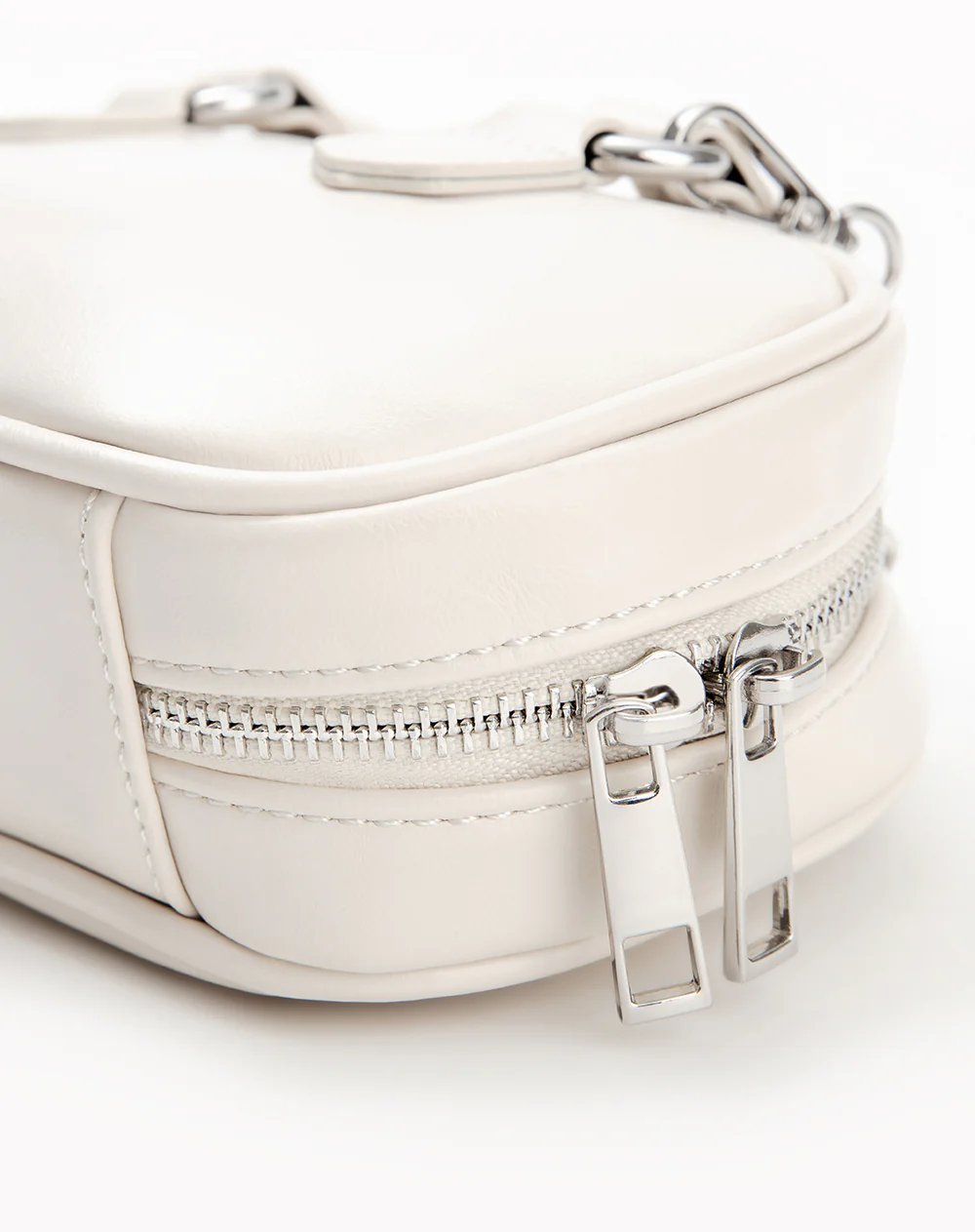Bolso mini bowling crudo mujer - Image 3