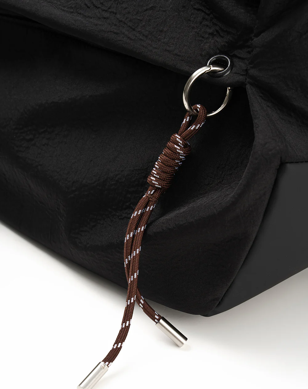Bolso hobo grande negro - Image 7