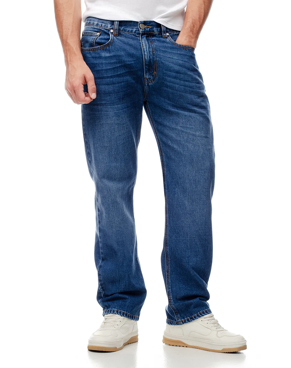 Jean regular índigo medio hombre - Image 6