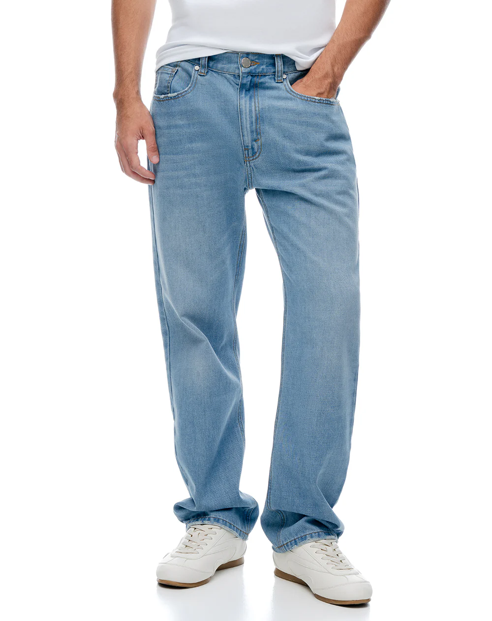 Jean regular índigo claro hombre - Image 4