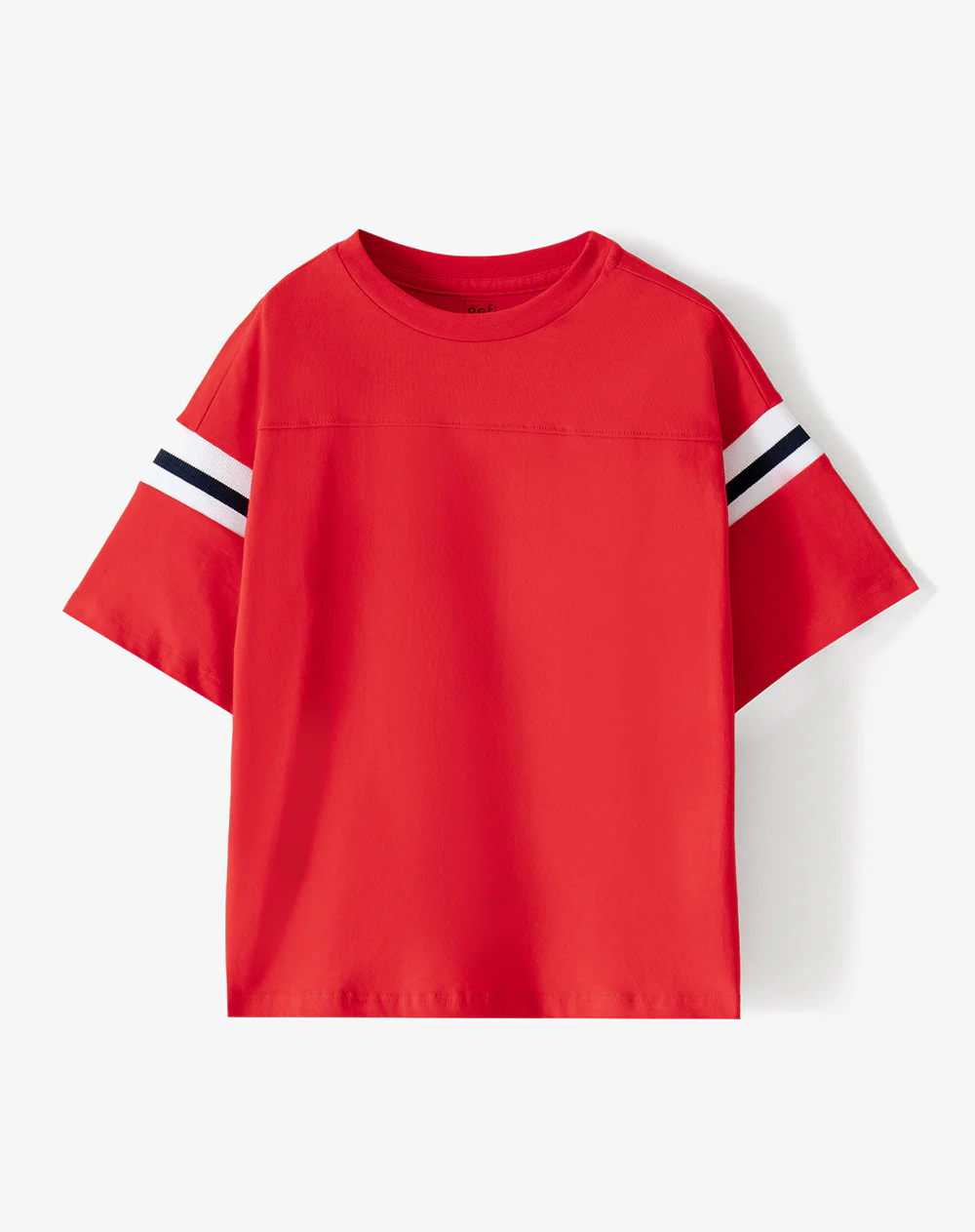 Camiseta regular algodón roja niño - Image 5