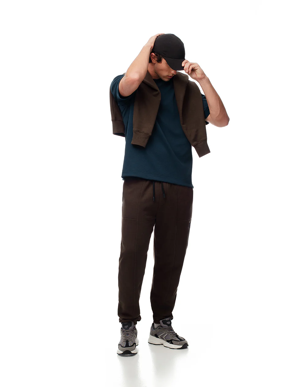 Camiseta relax oversize azul hombre - Image 4