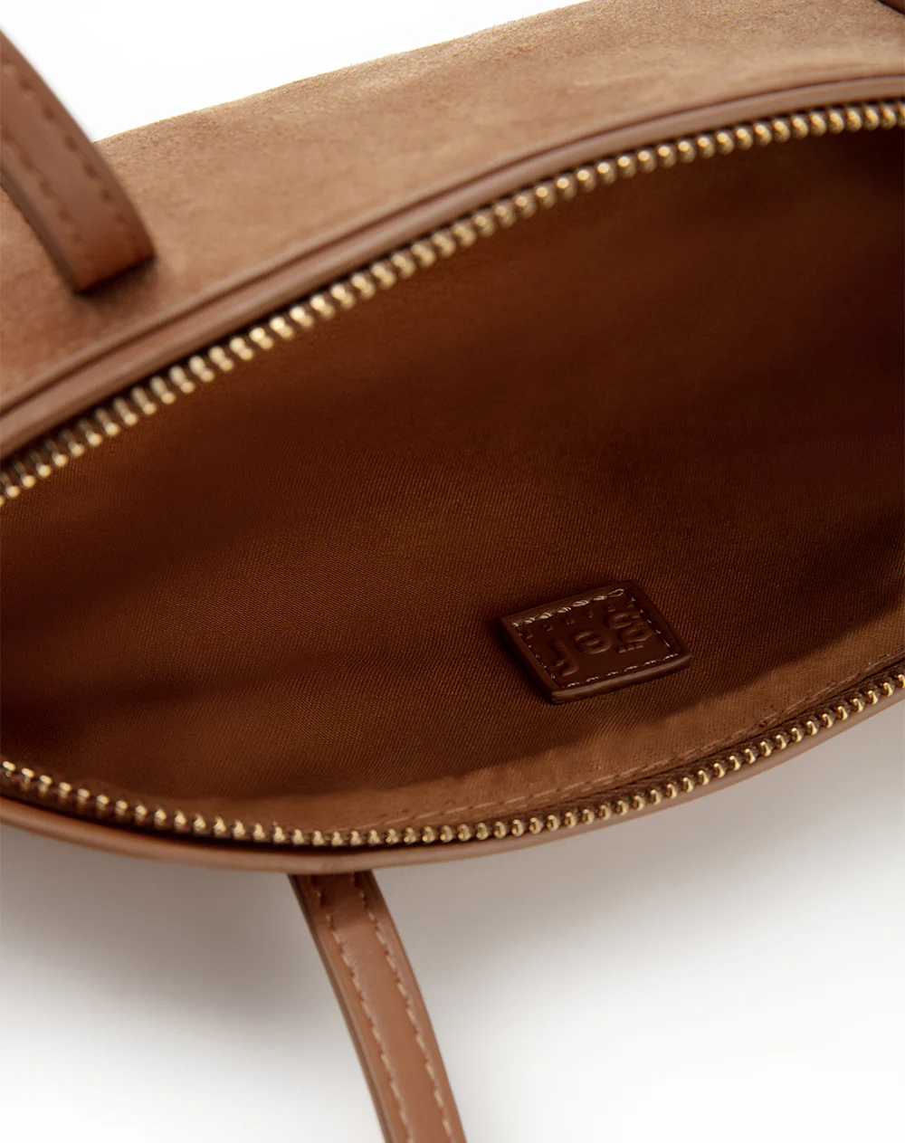 Bolso baguette café mujer - Image 5