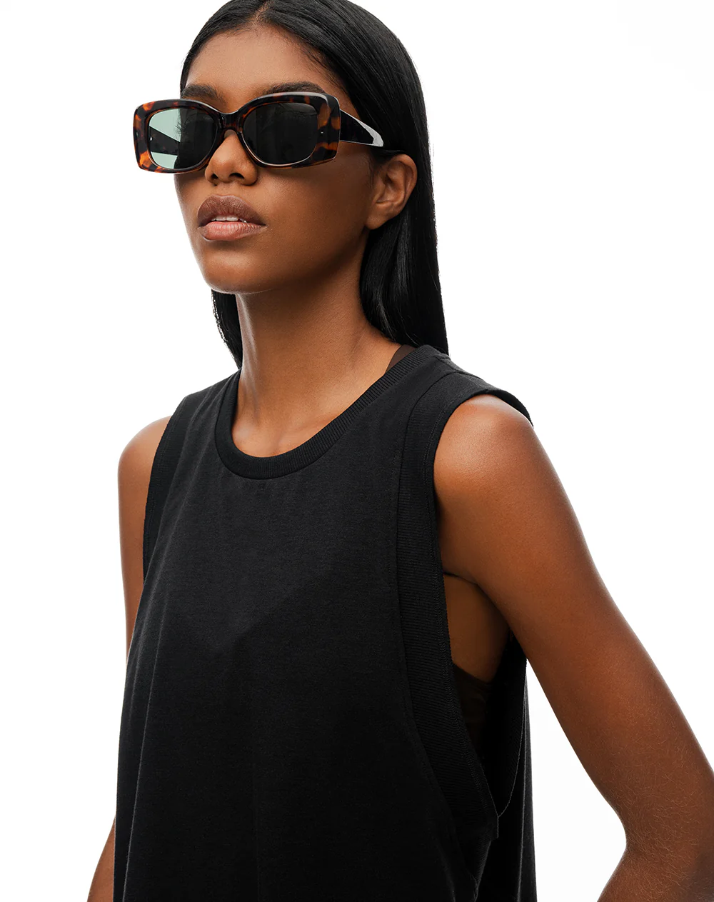 Camiseta relaxed fit negra - Image 3