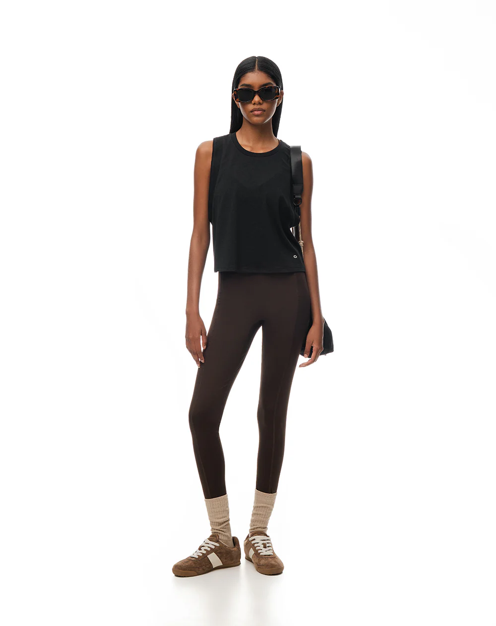 Camiseta relaxed fit negra - Image 4