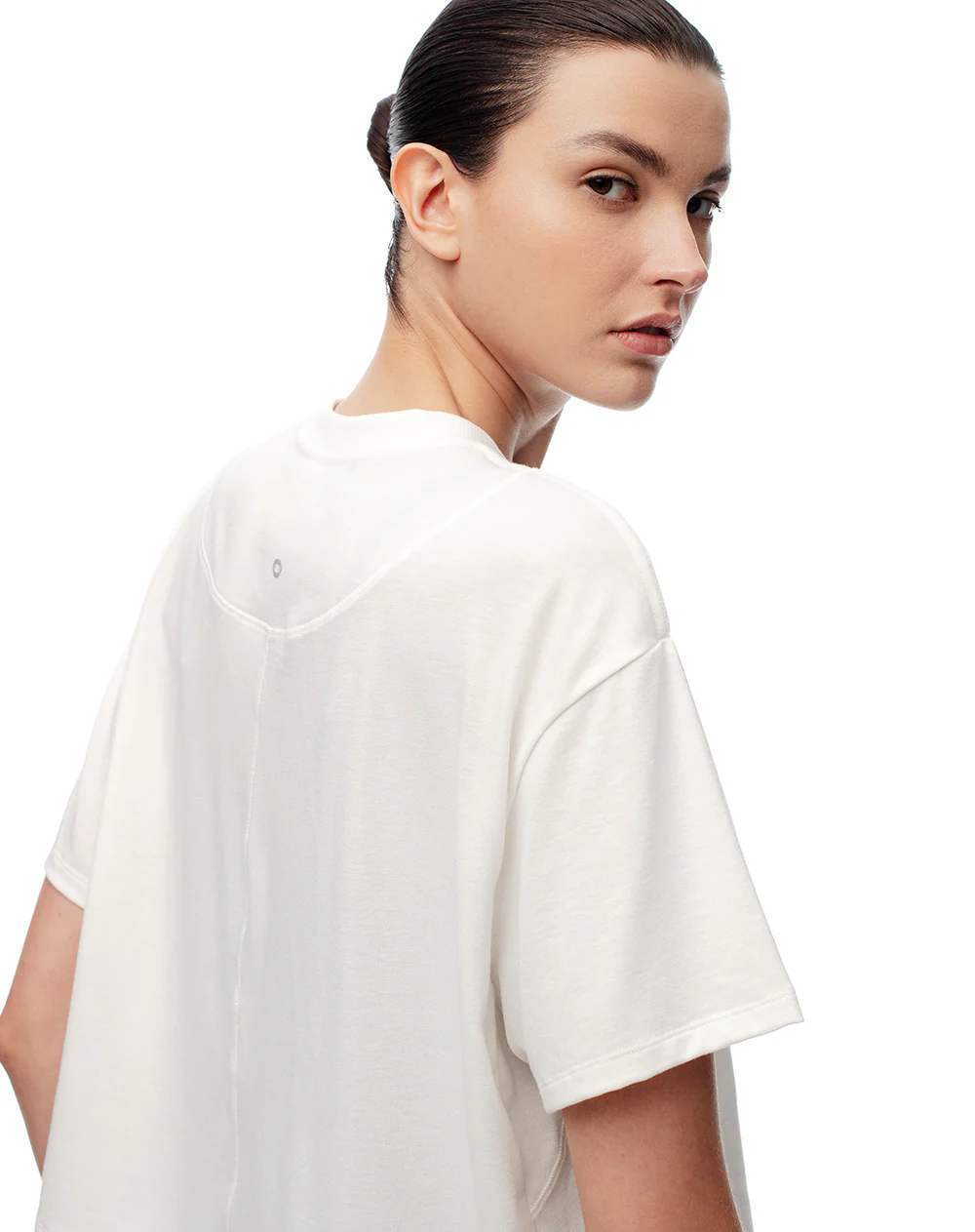 Camiseta holgada cruda mujer - Image 5