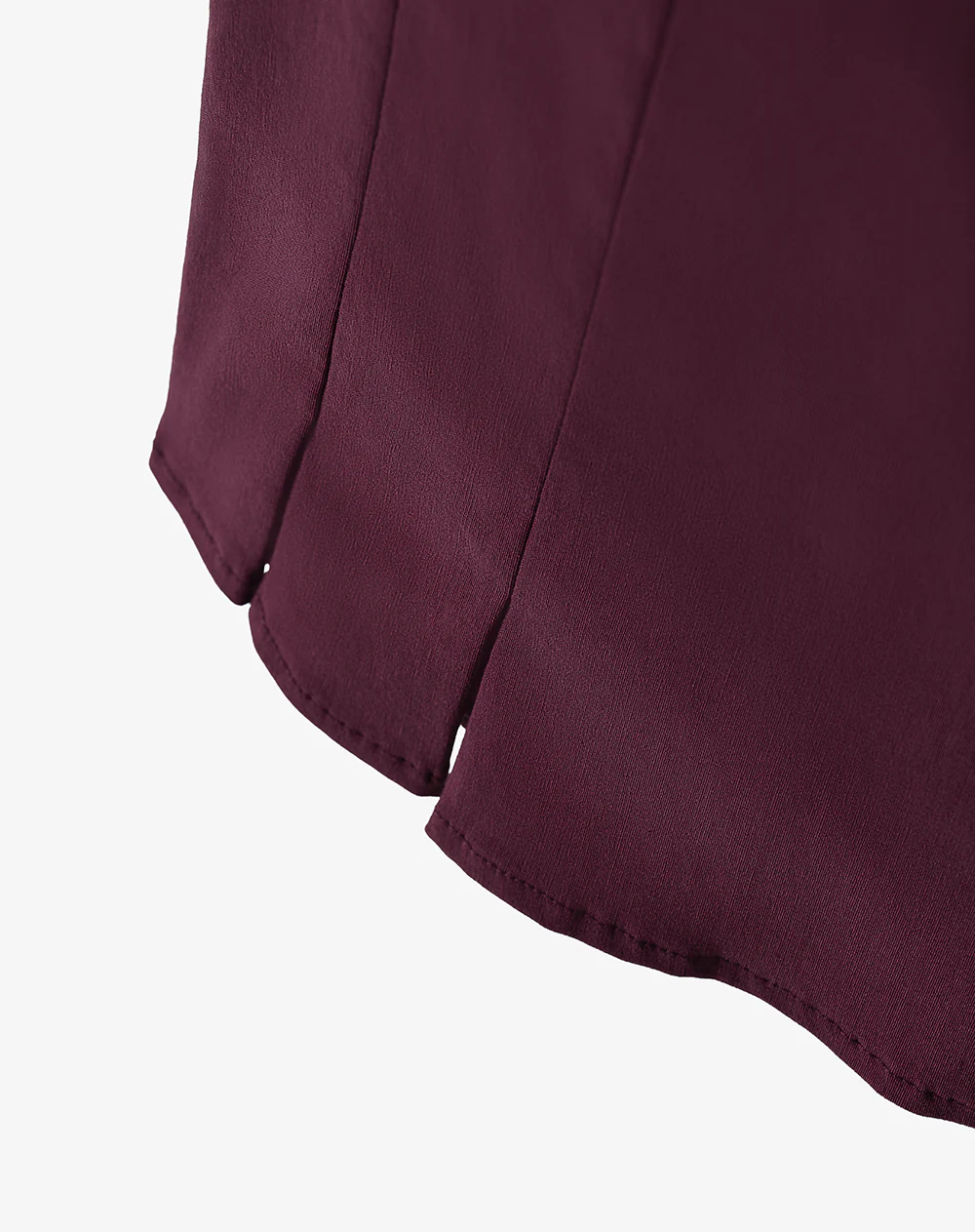 Blusa slim tiras vinotinto mujer - Image 7