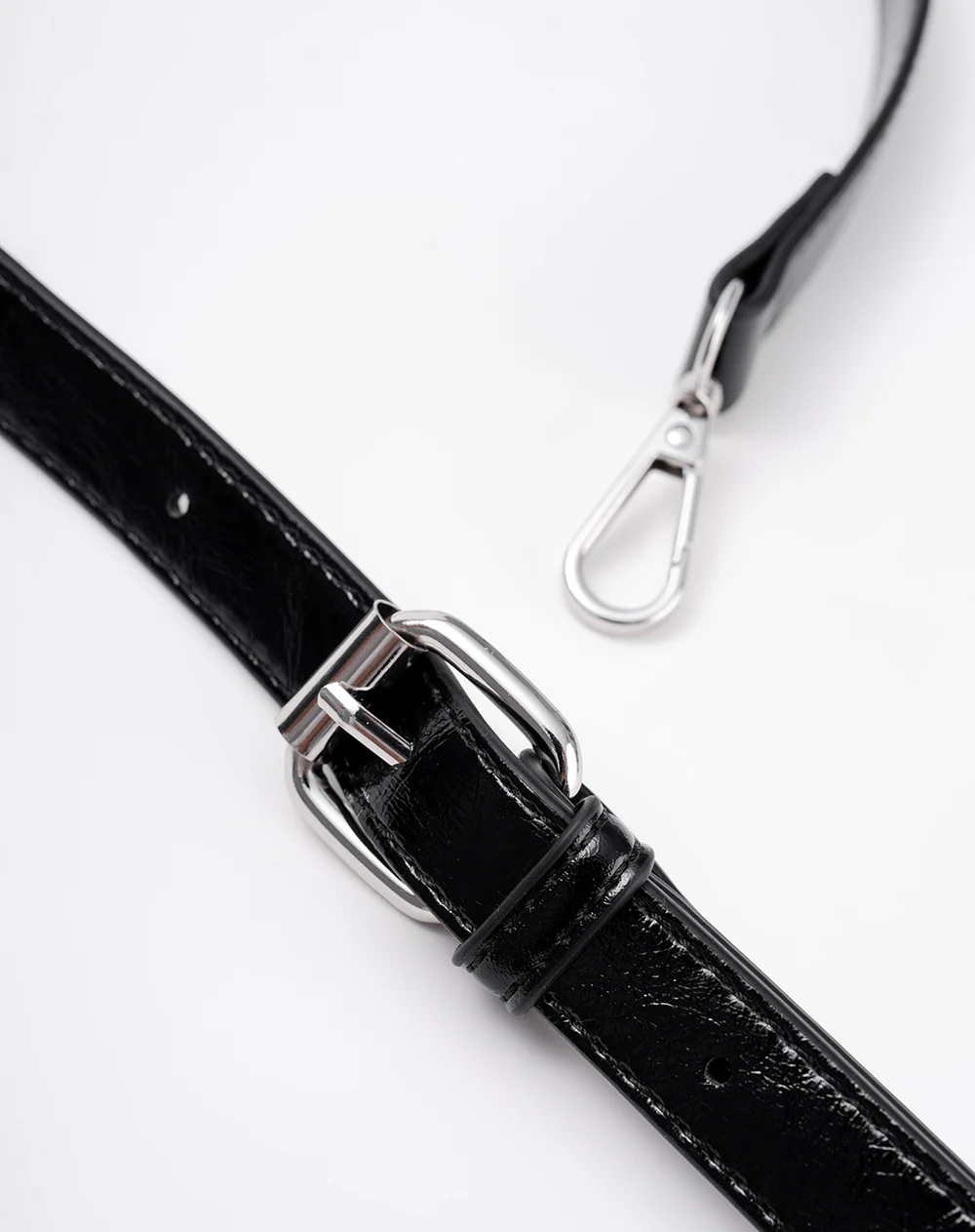 Bolso satchel negro mujer - Image 6