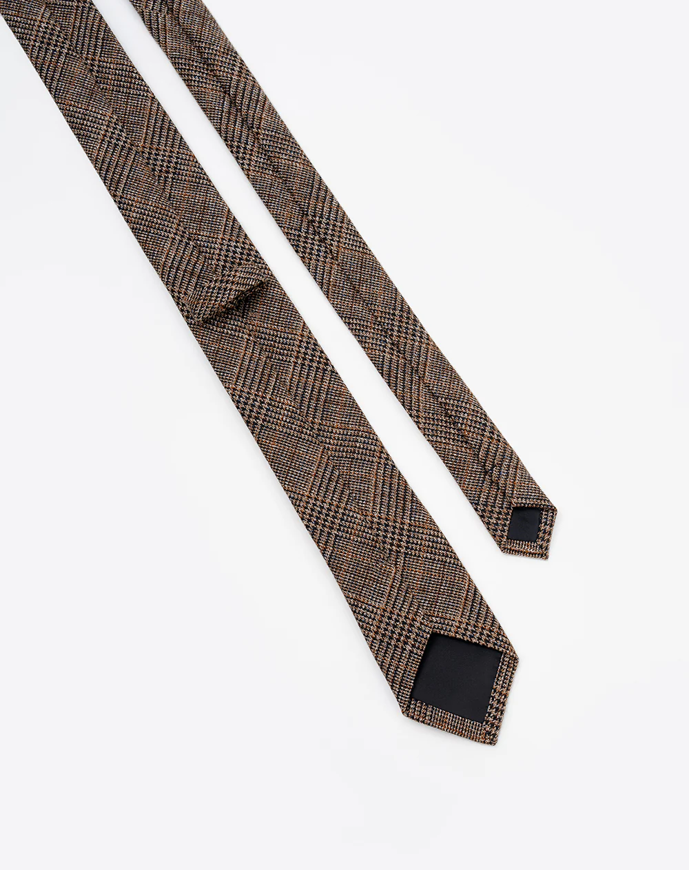 Corbata clásica café unisex - Image 3