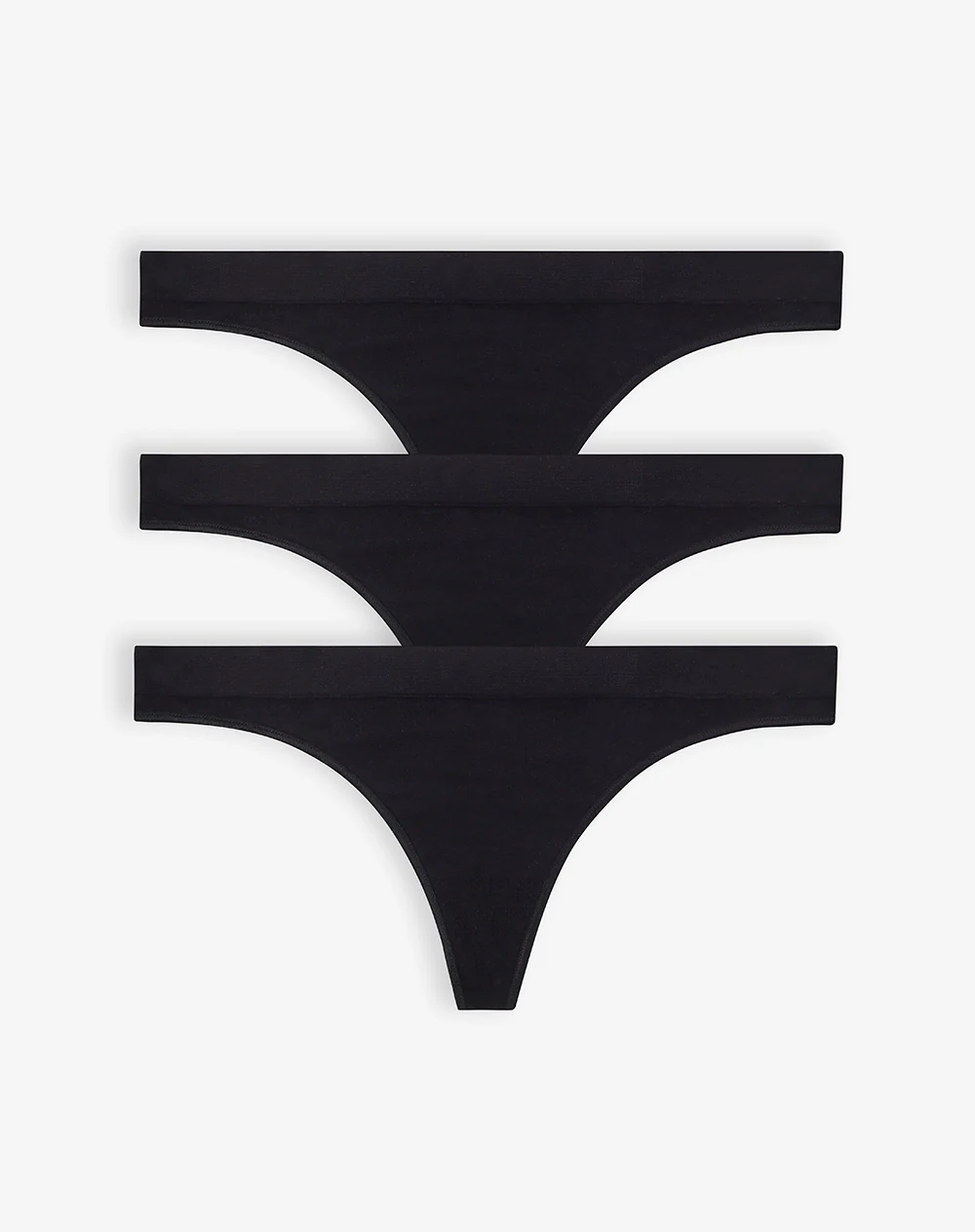 Panty tipo tanga seamless tiro medio x3unds negro - Image 4