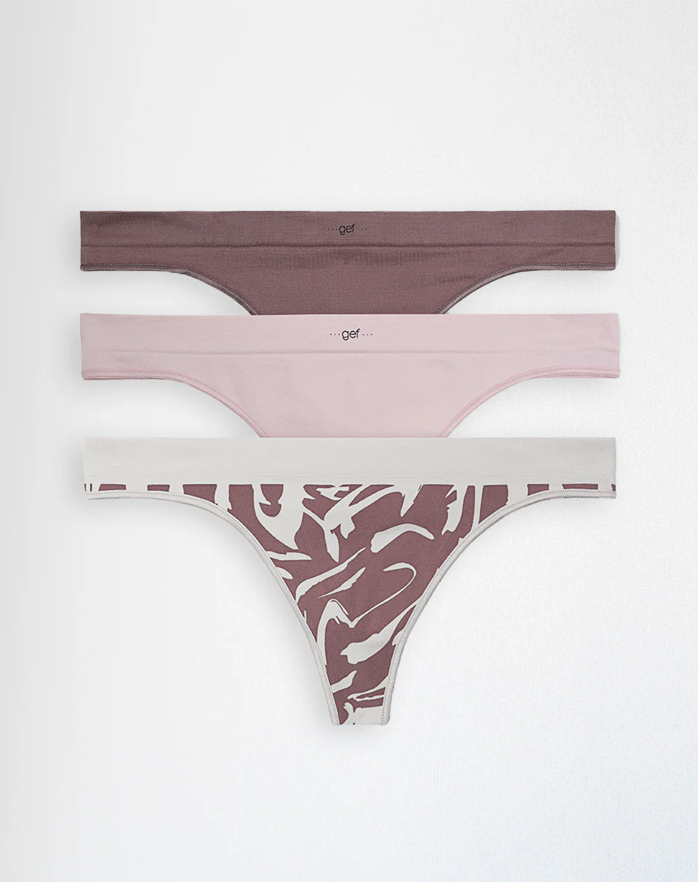 Panty tipo tanga seamless tiro medio x3unds surtido - Image 10